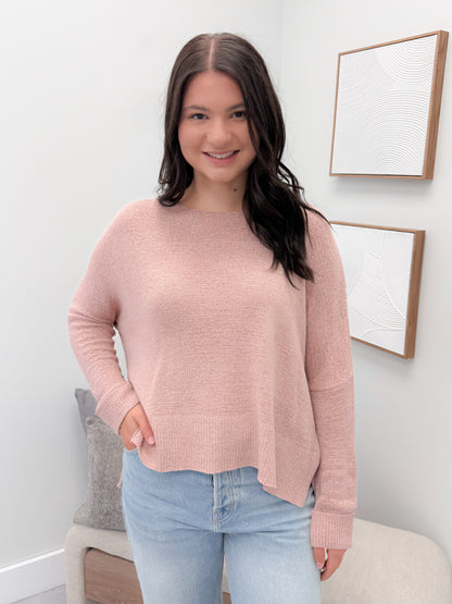 Sheri  Sweater in Mauve