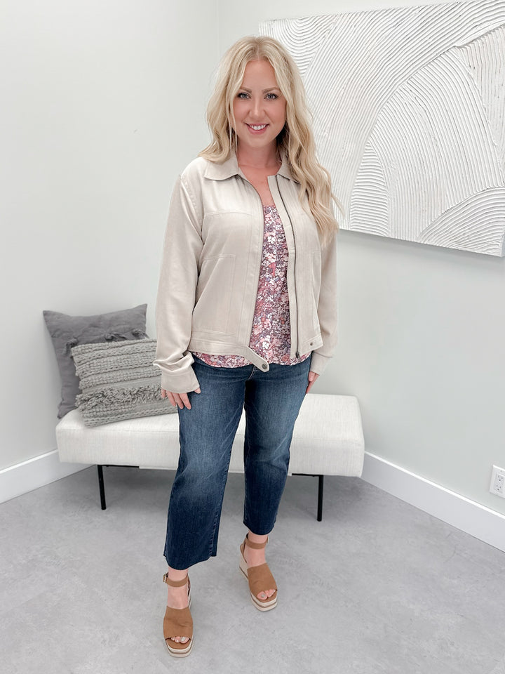 Terra Jacket in Beige