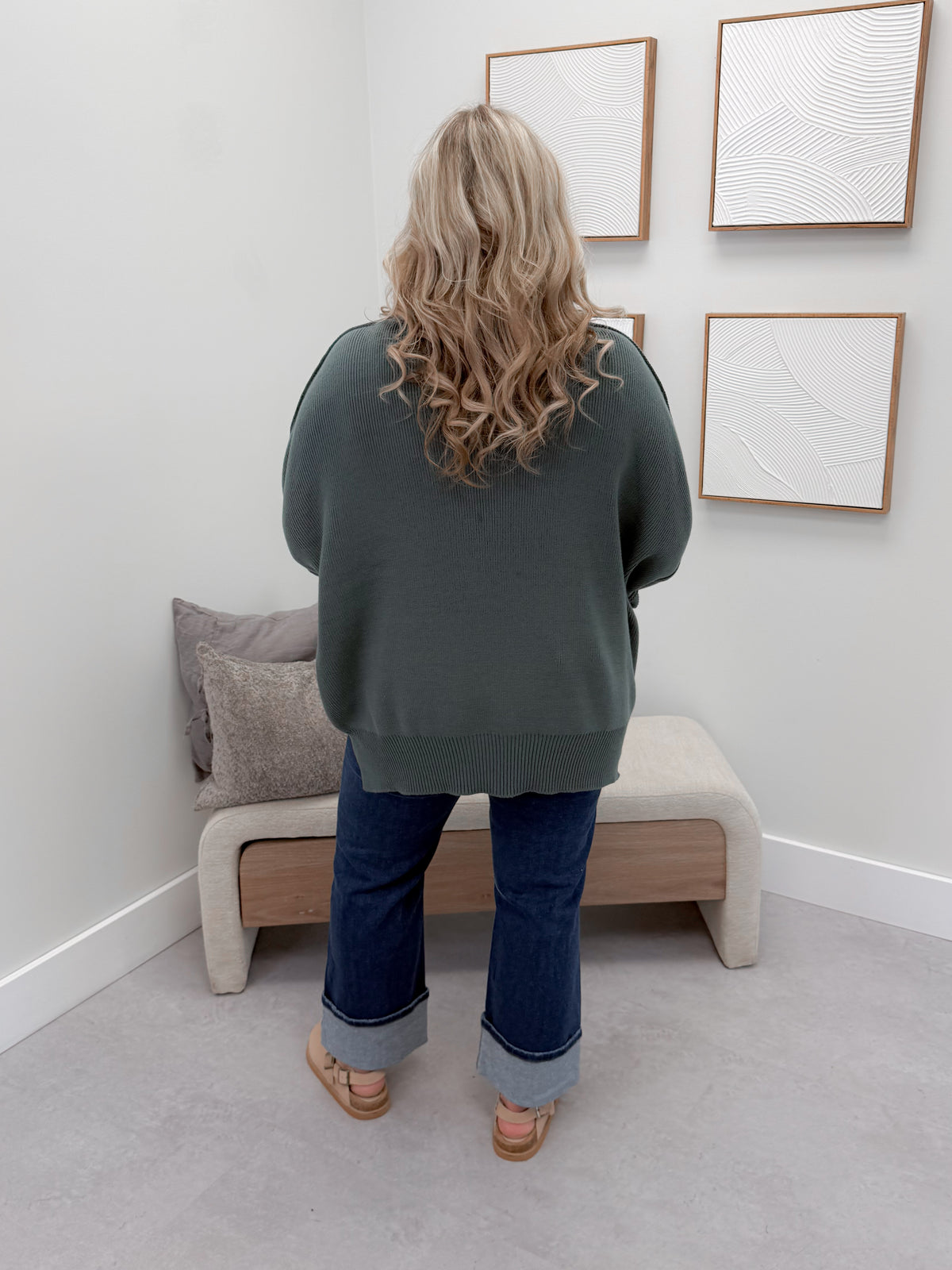 Eliana Sweater in Jade