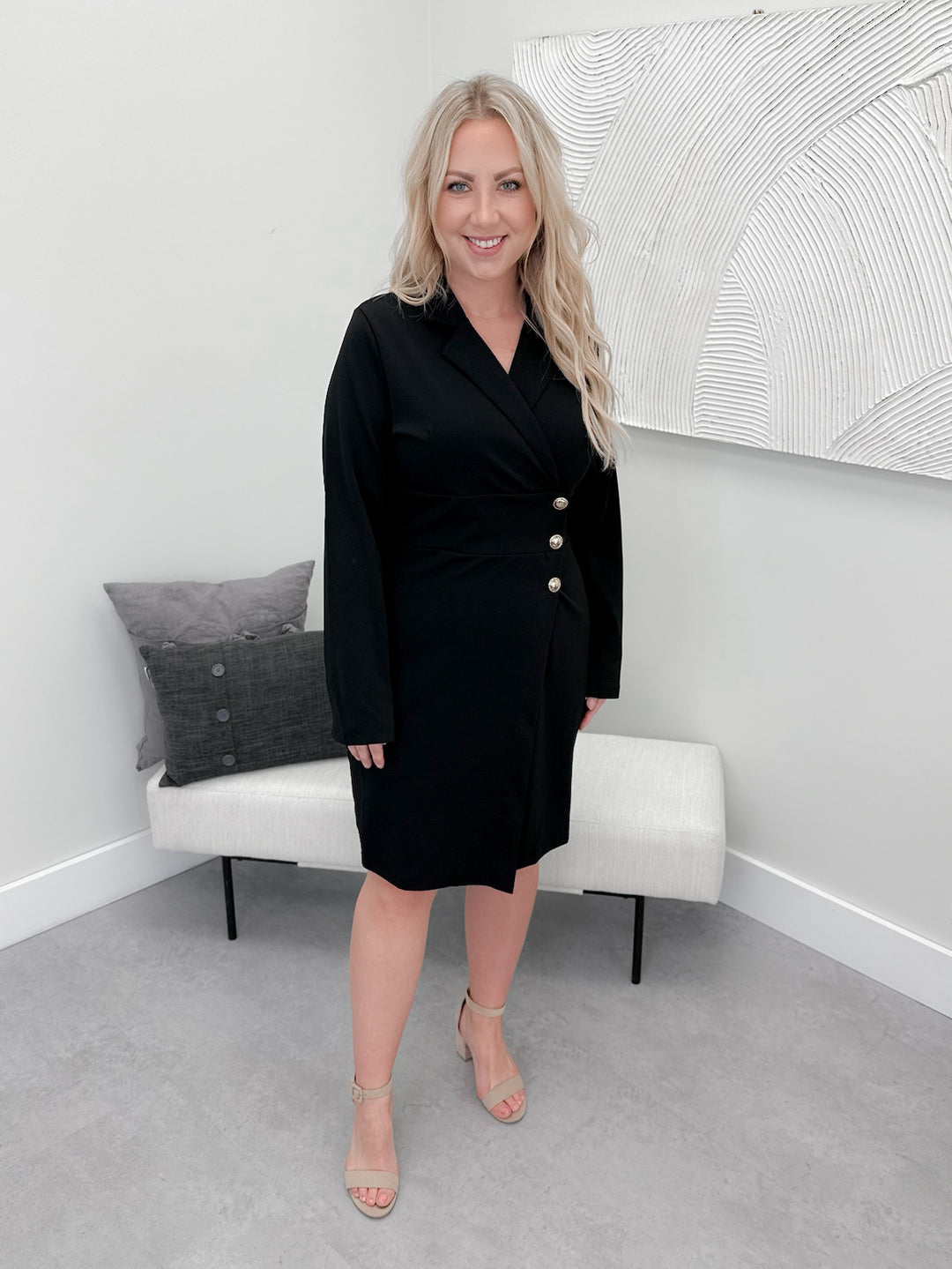 Class Act Dress in Black