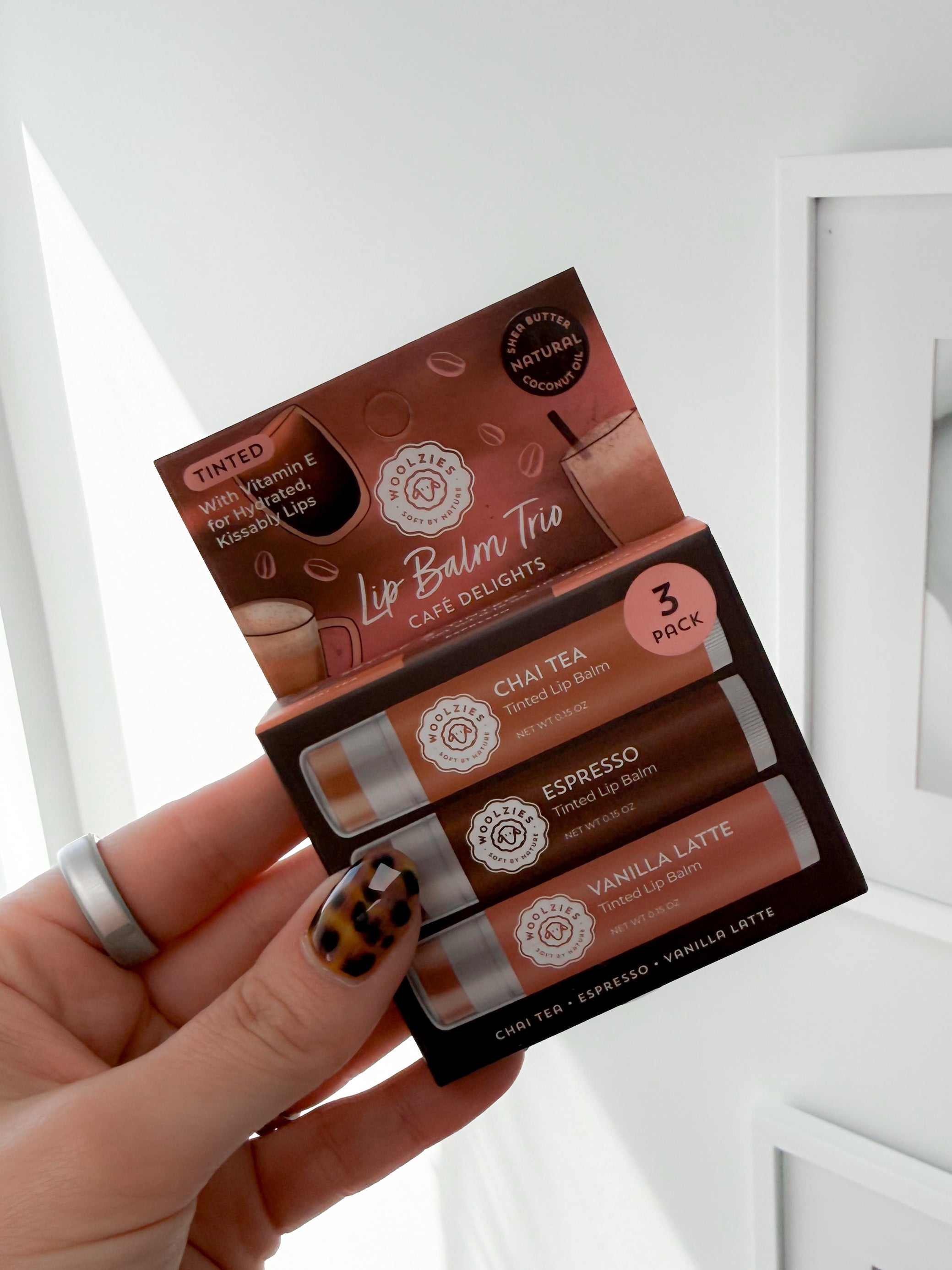 Cafe Delights Tinted Lip Balm Trio