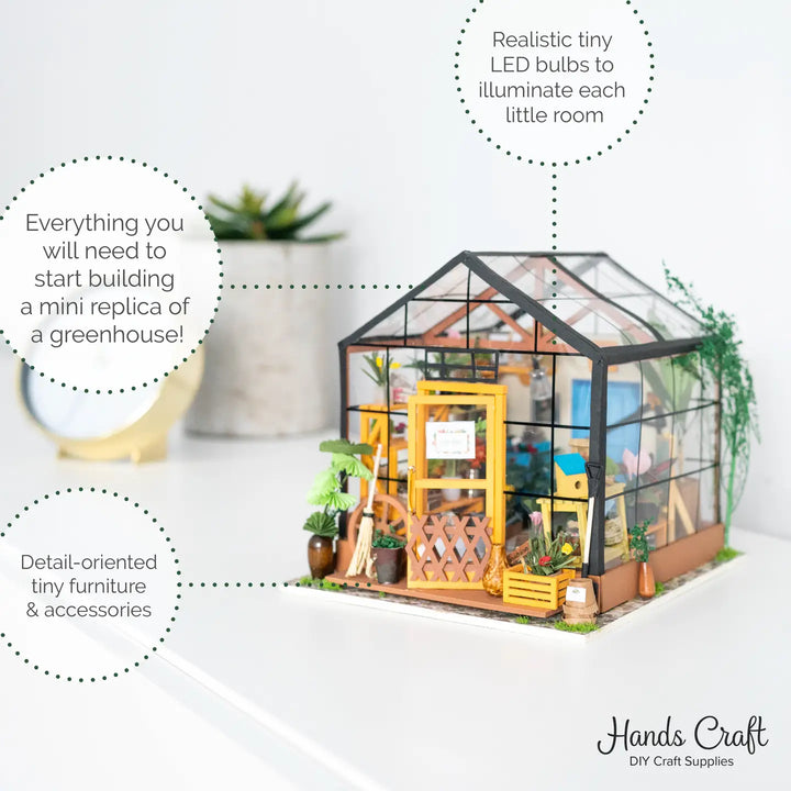 DIY Miniature Cathy's Flower House