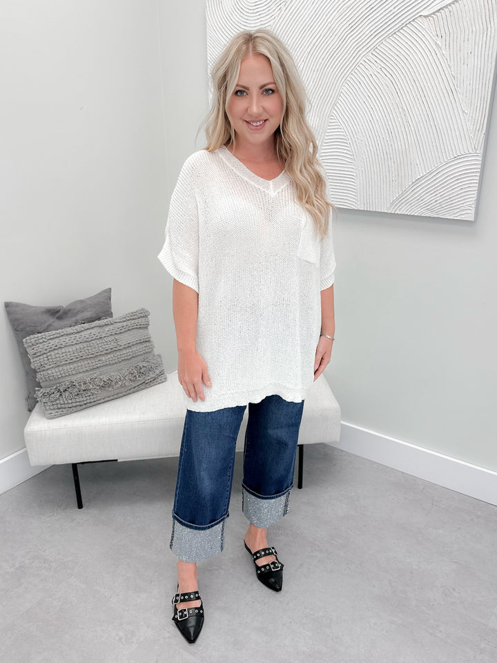 Abbie Sweater in Cream