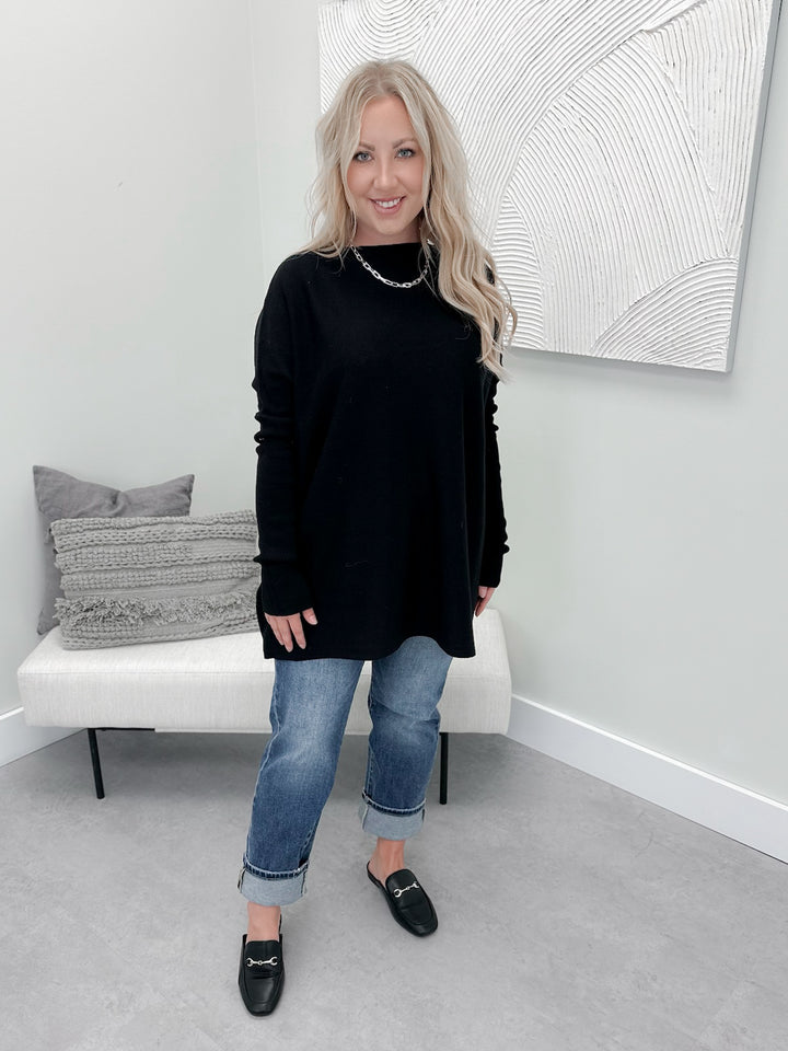 Rhea Sweater in Black