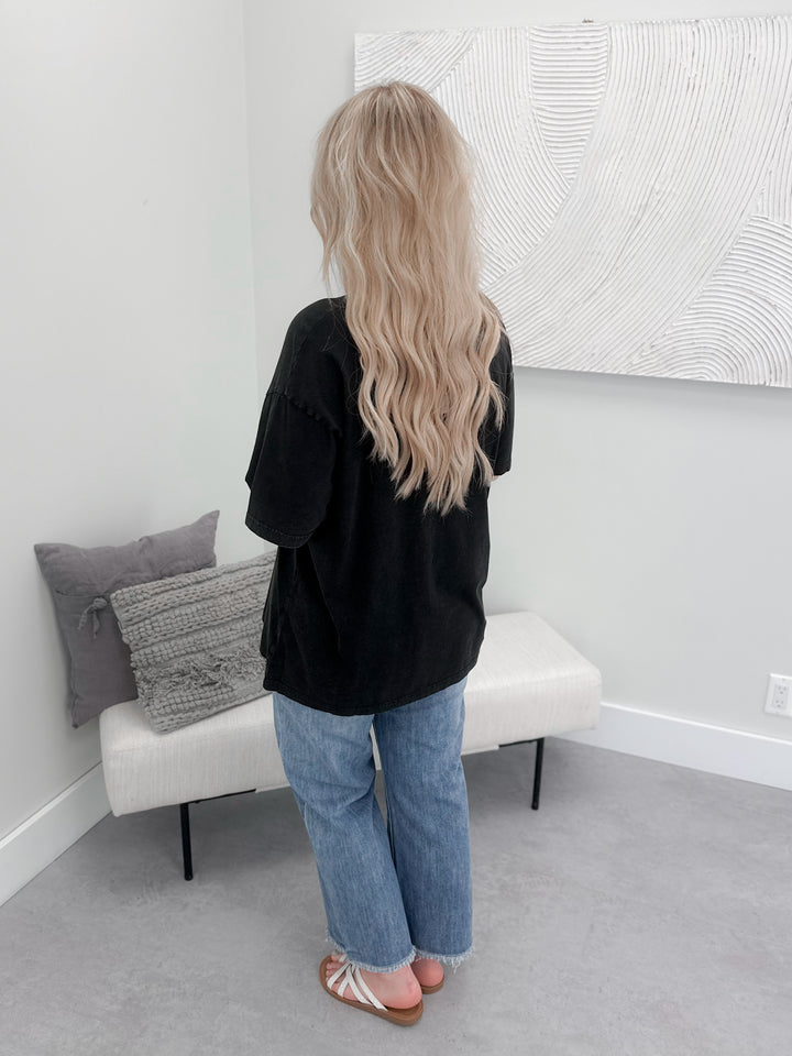 Discover, Explore Boyfriend Fit Graphic Tee by Grace and Lace