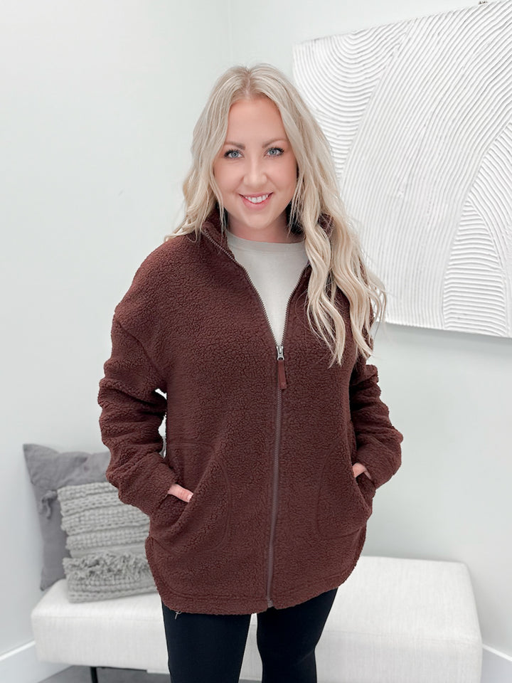 Blairmore Jacket in Chocolate