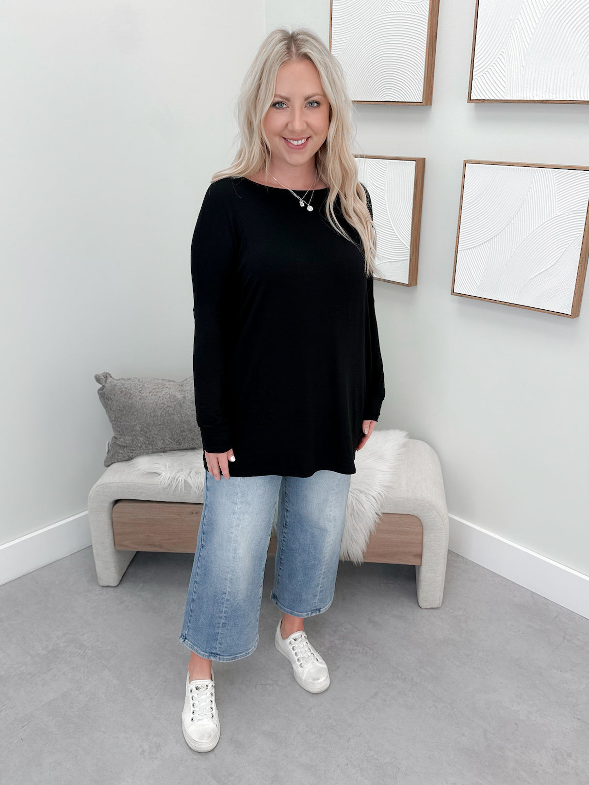 Shania Long Sleeve in Black