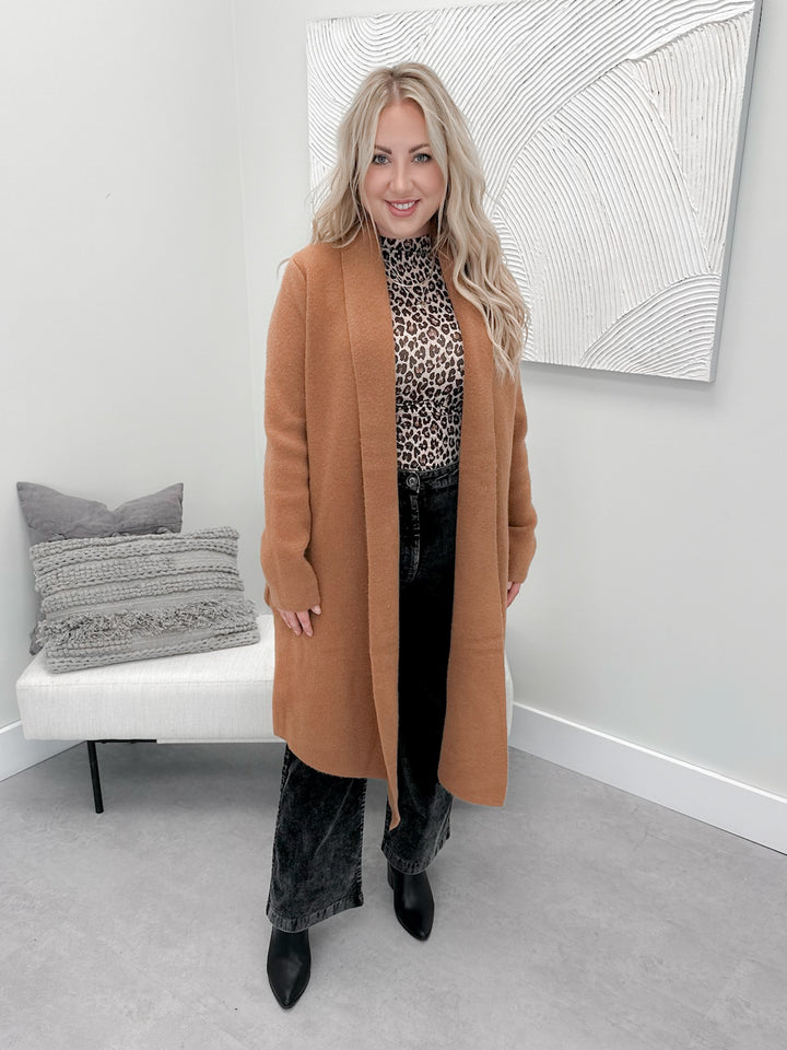 Reggie Coatigan in Camel