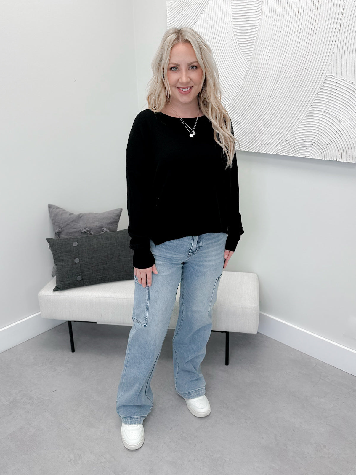 Destiny Sweater in Black