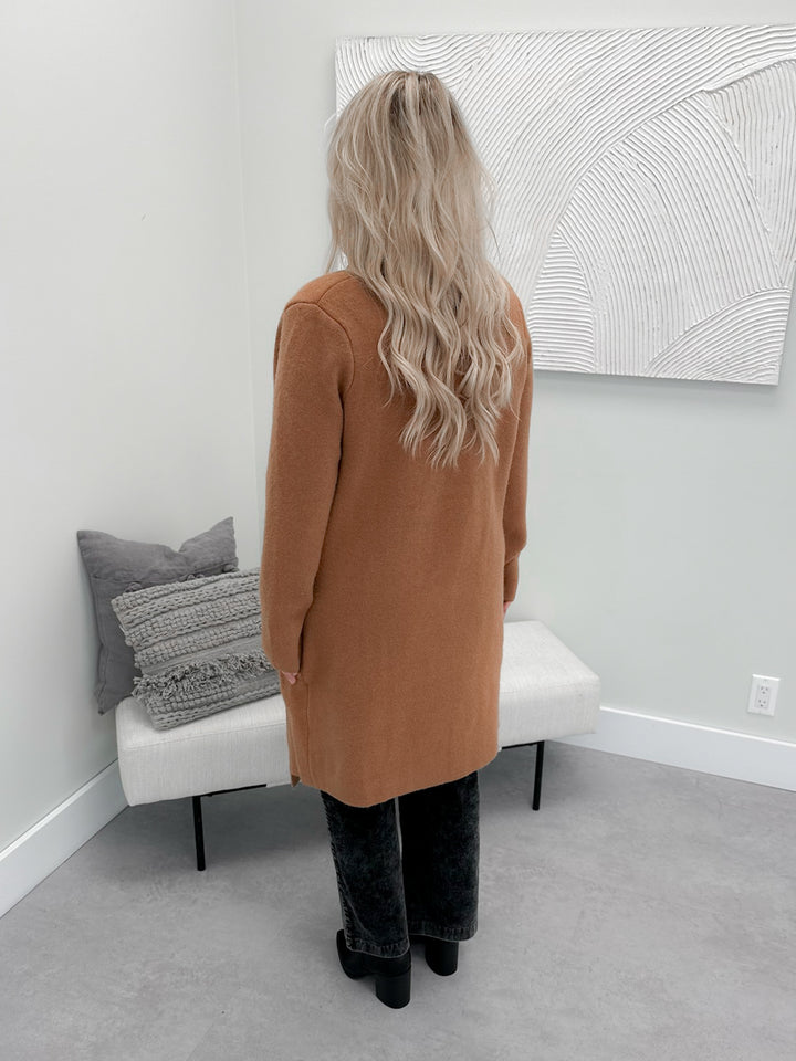 Reggie Coatigan in Camel