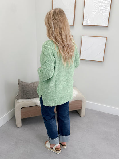 Bayside Sweater in Jade