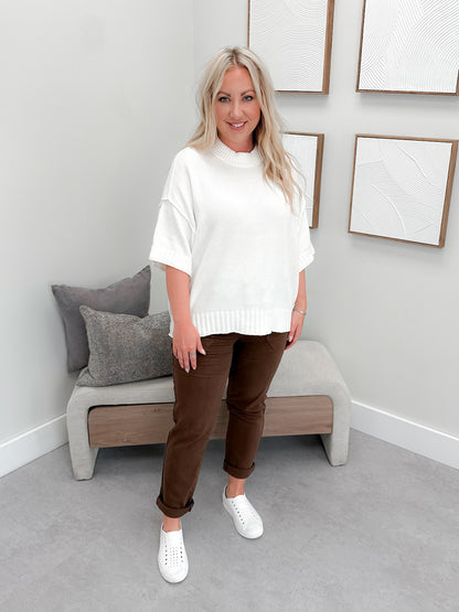 Selma Sweater in Cloud