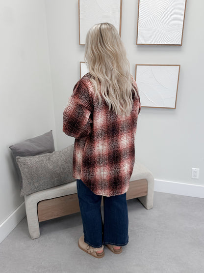 Notley Jacket in Plum
