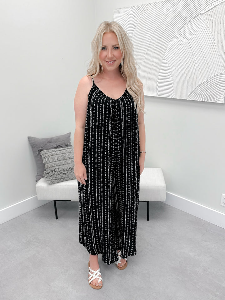 Lou Romper in Black