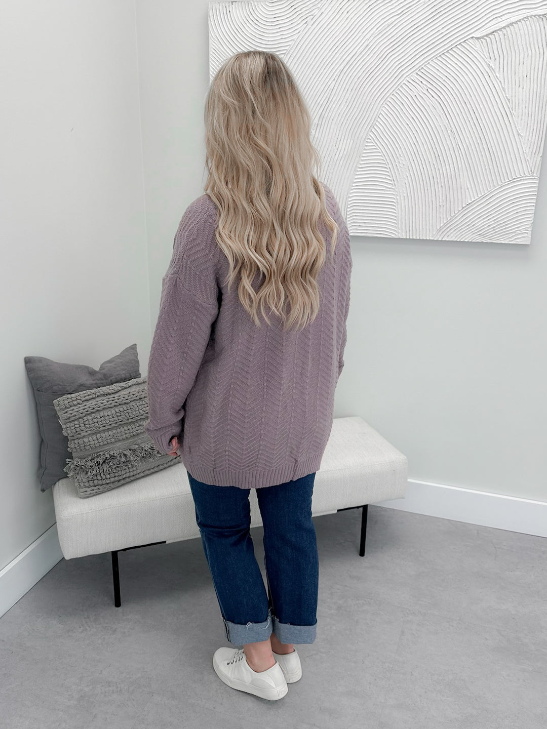 Tessa Cardi in Dusty Purple