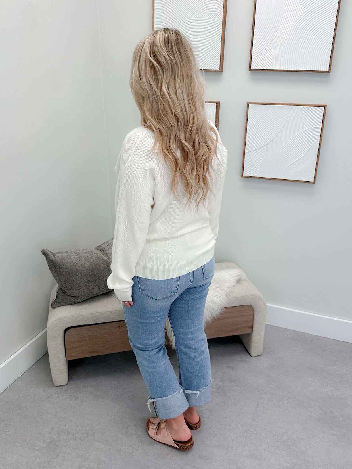 June Waffle In French Vanilla