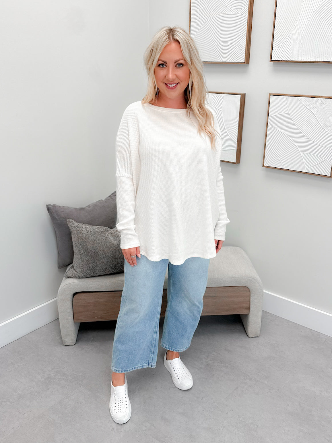 Latte Blues Solid Thermal in Sugar Sizzle by Free People
