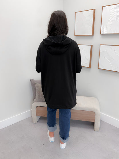 221 Full Zip Hoodie in Black