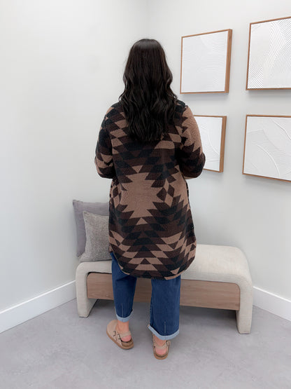 Sonoma Fleece Jacket in Coffee Bean