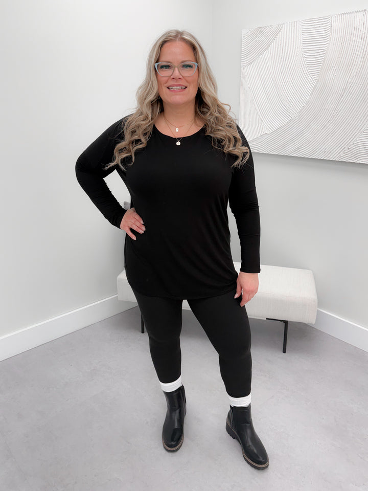 Shania Long Sleeve in Black