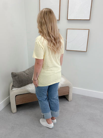 209 Tee in Lemon by Twenty Nine The Label