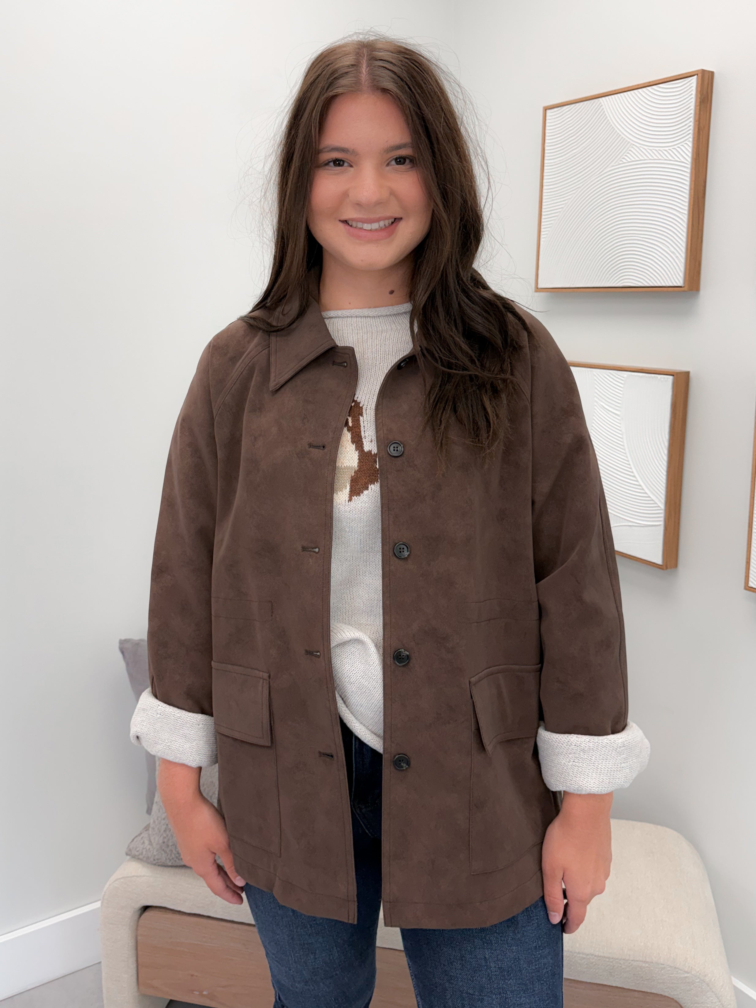 Cedar Jacket in Chocolate