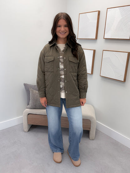 Solstice Jacket in Olive