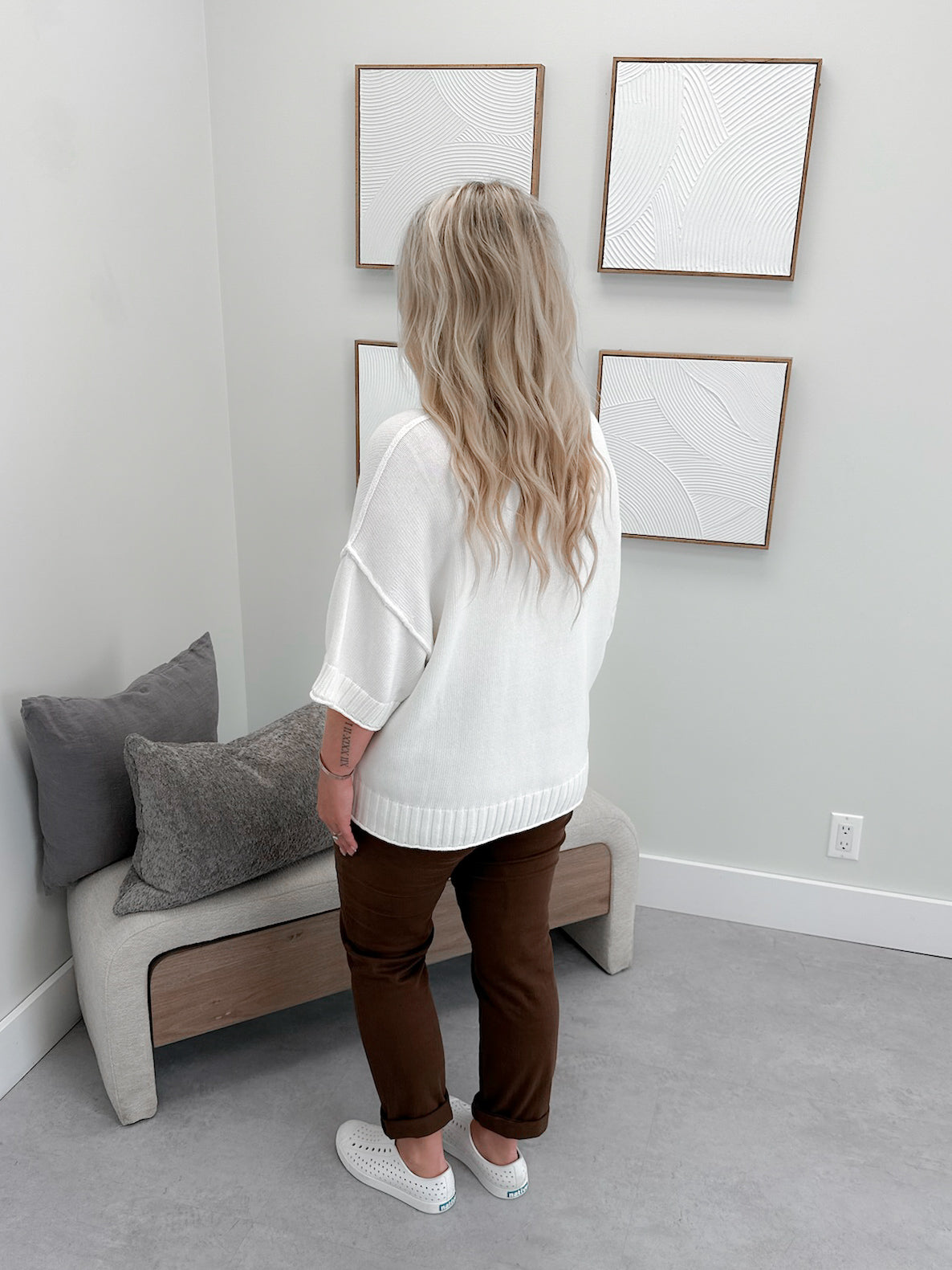 Selma Sweater in Cloud