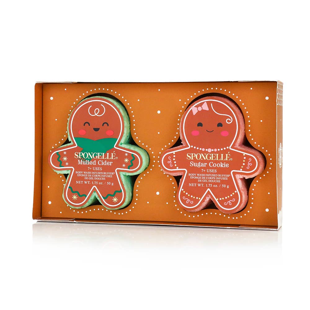 Everything Nice Gingerbread Holiday Gift Set by Spongelle