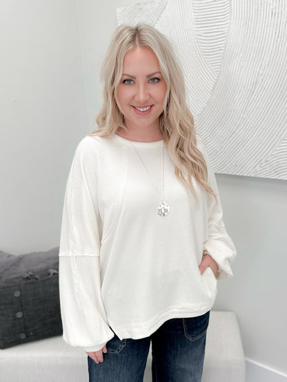 Haven Long Sleeve in Cream