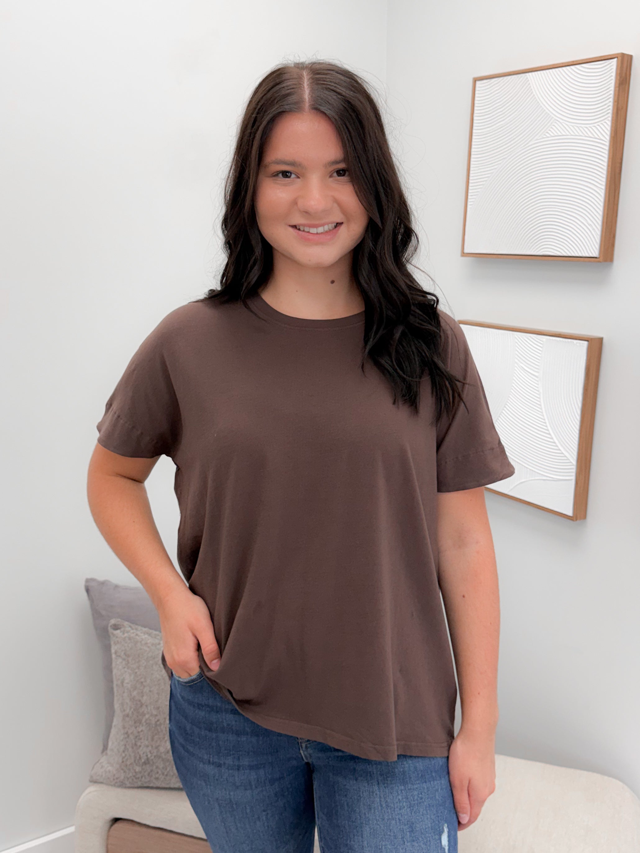 Jessie Tee in Espresso