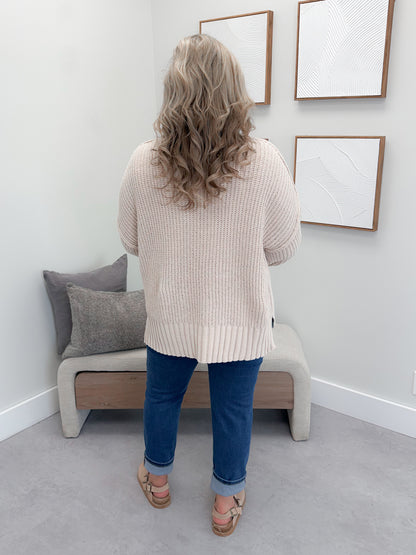 Mitchell Sweater in Ecru