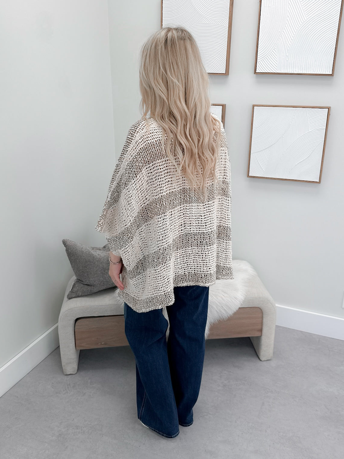 Winslet Sweater in Mocha Cream