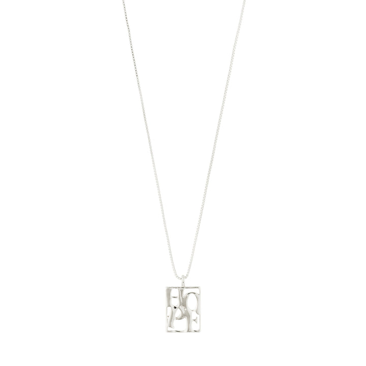 Hope Love Tag Necklace by Pilgrim