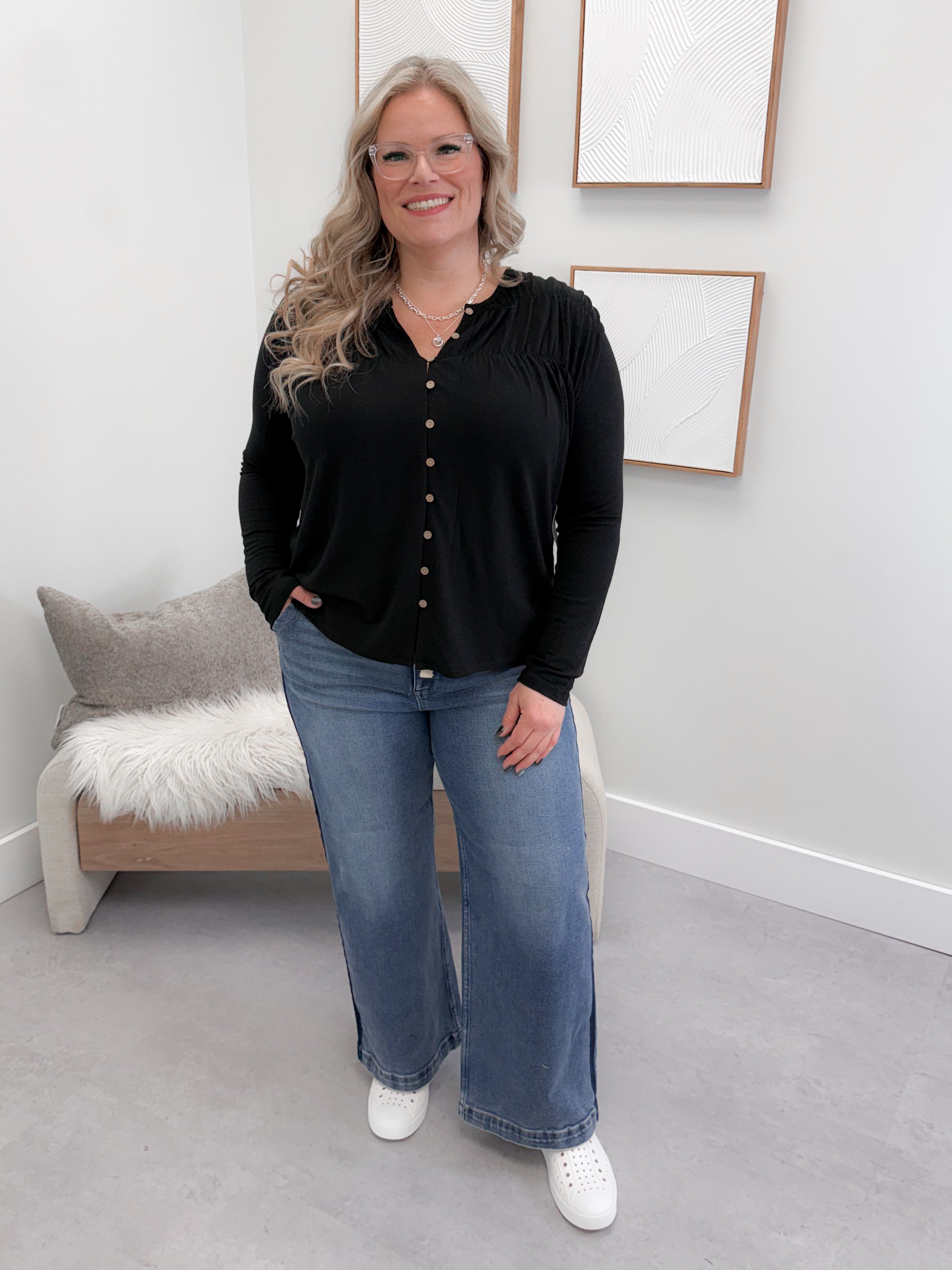 Tru Long Sleeve in Black