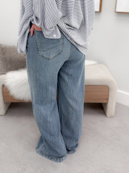 Ophelia Palazzo Fit Jeans by Judy Blue