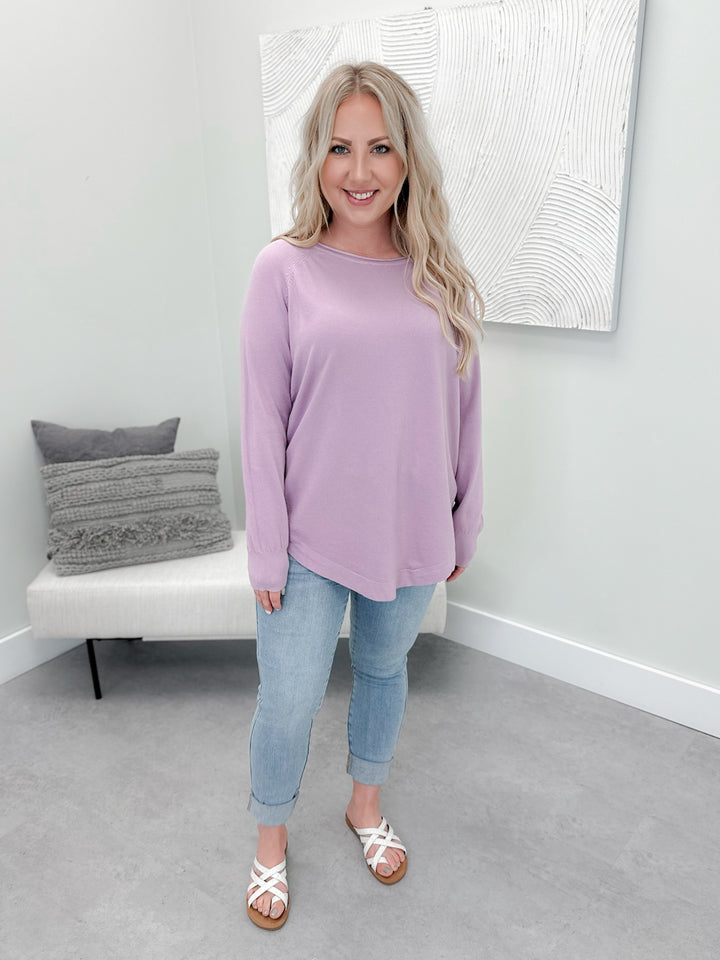 Winslett Sweater in Lilac