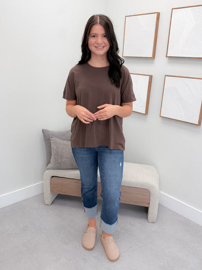 Jessie Tee in Espresso