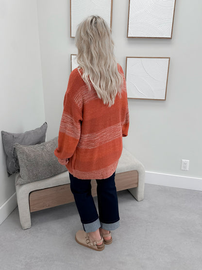 Rue Cardigan in Marsala Mix
