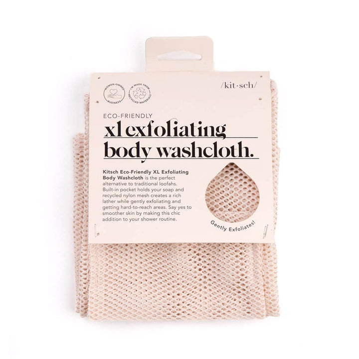 Exfoliating Body Washcloth by Kitsch