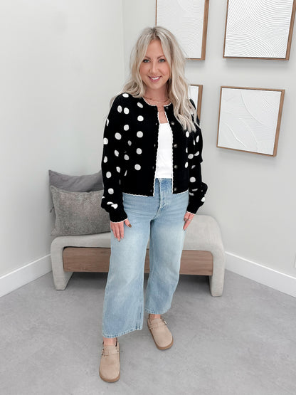 Cozy Knit Cardigan in Full Circle by Ampersand Ave