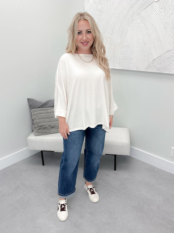 Finley Top in Cream