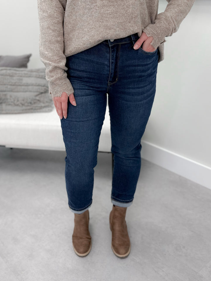 Eve Boyfriend Jeans by Judy Blue