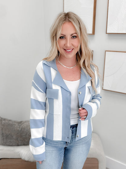 Lunelle Cardigan in Blue