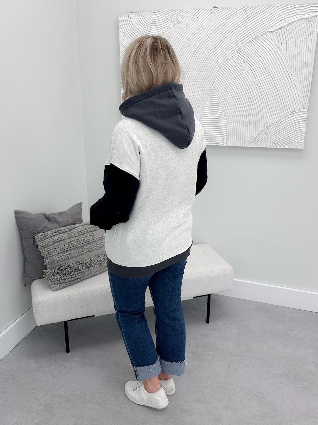 Comfort Zone Hoodie in Goal Getter by Ampersand Avenue