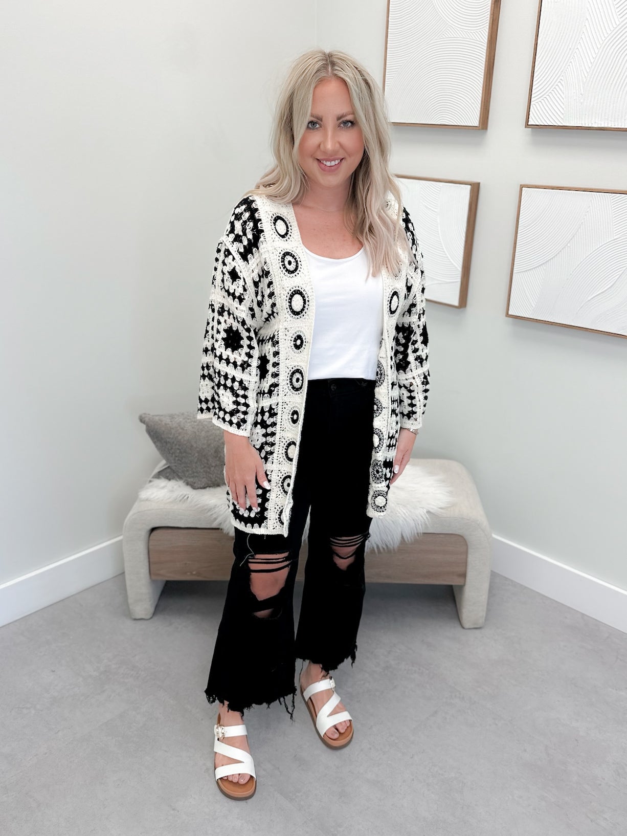 Corinne Cardi in Ivory