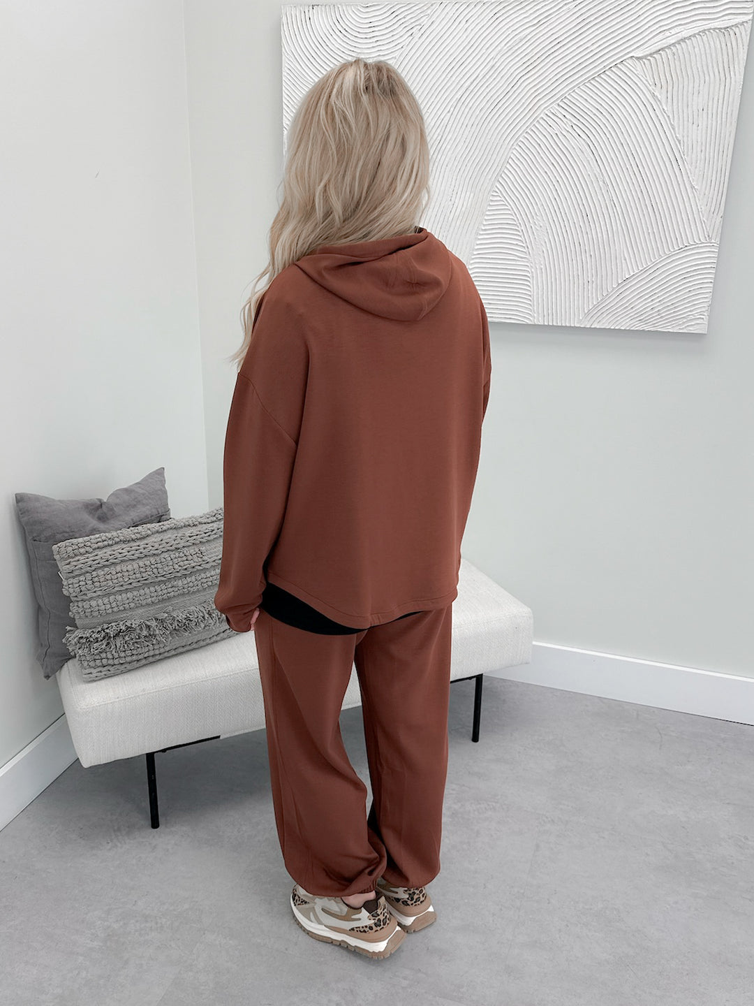 Everett Jogger Set in Chestnut