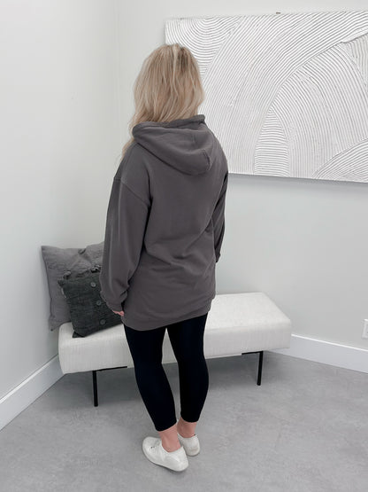 126 Hoodie in Iron by Twenty Nine The Label