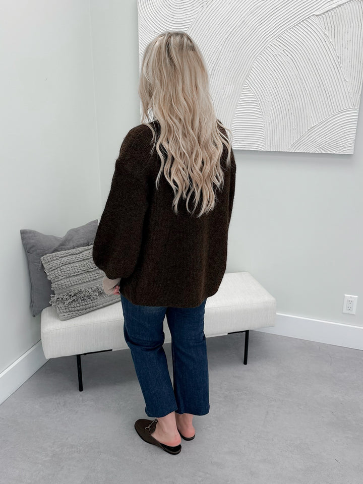 Josie Cardigan in Brown