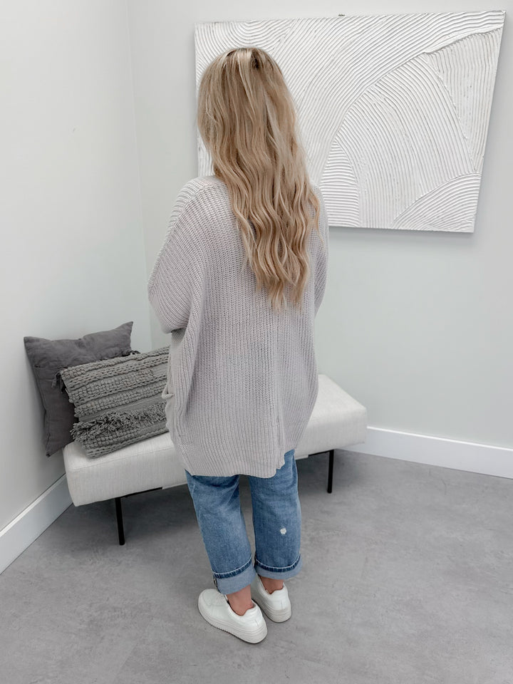 Allard Cardigan in Grey